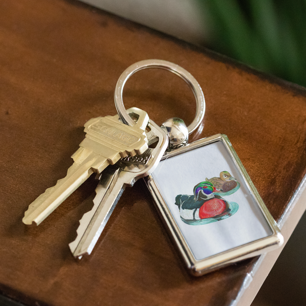 Wood Duck Keychain