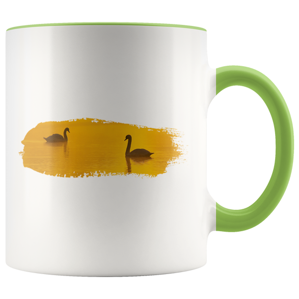 Swan Accent Mug