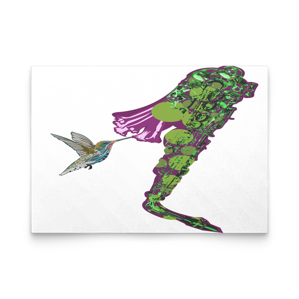 Hummingbird Flat Card