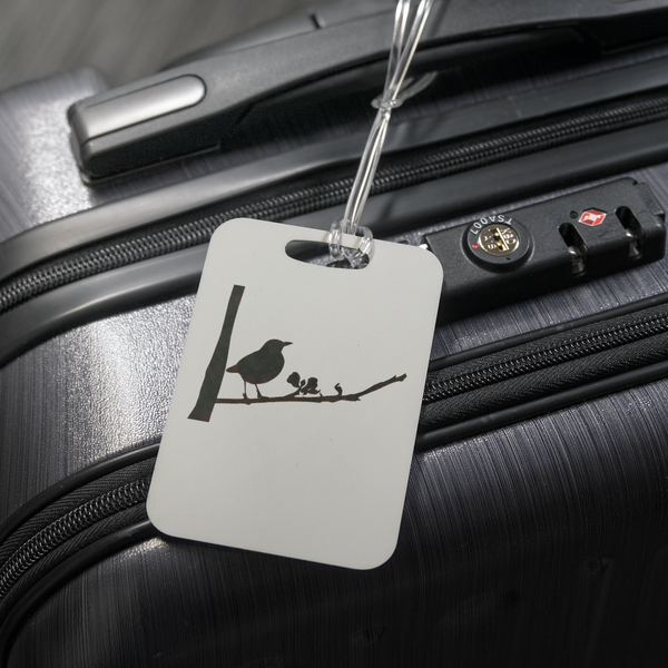 Black Bird Luggage Tag