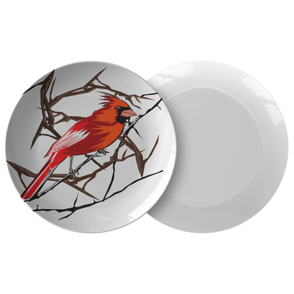 Northern Cardinal Bird Plate