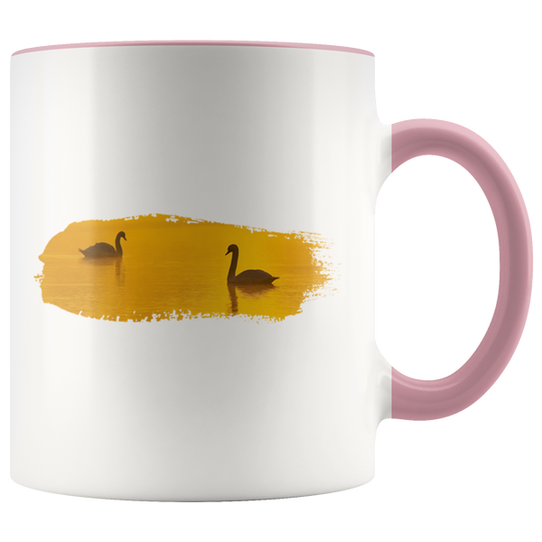 Swan Accent Mug