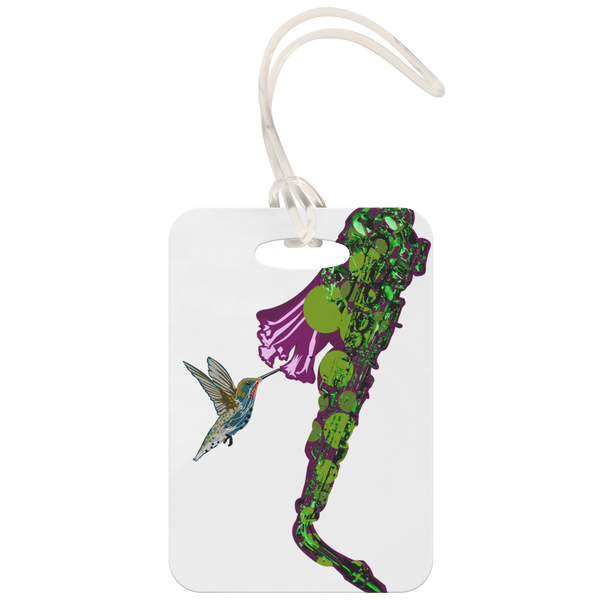 Hummingbird Luggage Tag