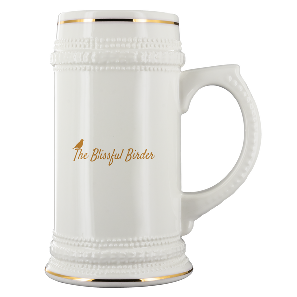 The Blissful Birder Beer Stein
