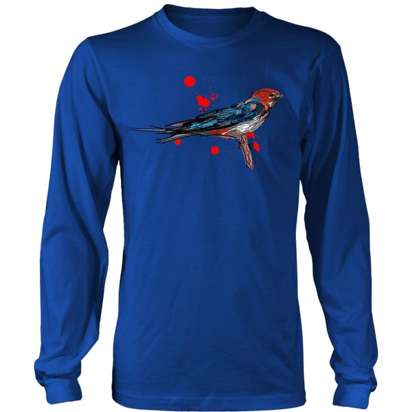 Lesser Striped Swallow Long Sleeve Shirt