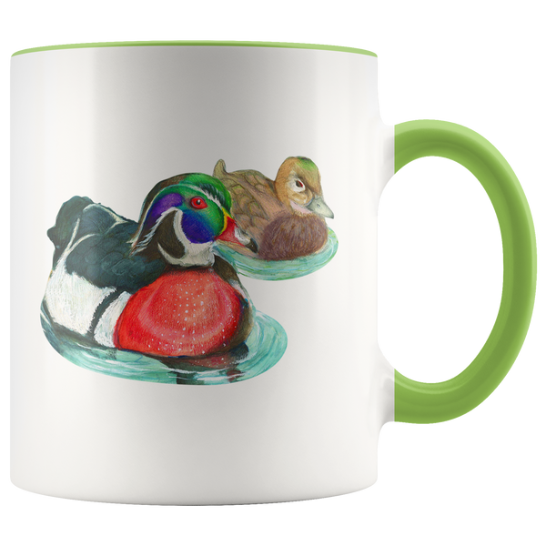 Wood Duck Accent Mug