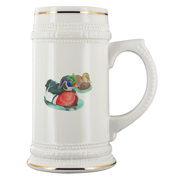 Wood Duck Beer Stein