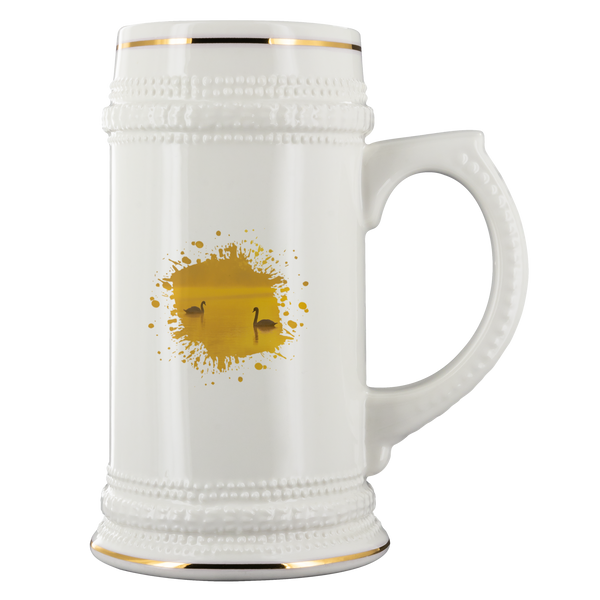 Swan Beer Stein