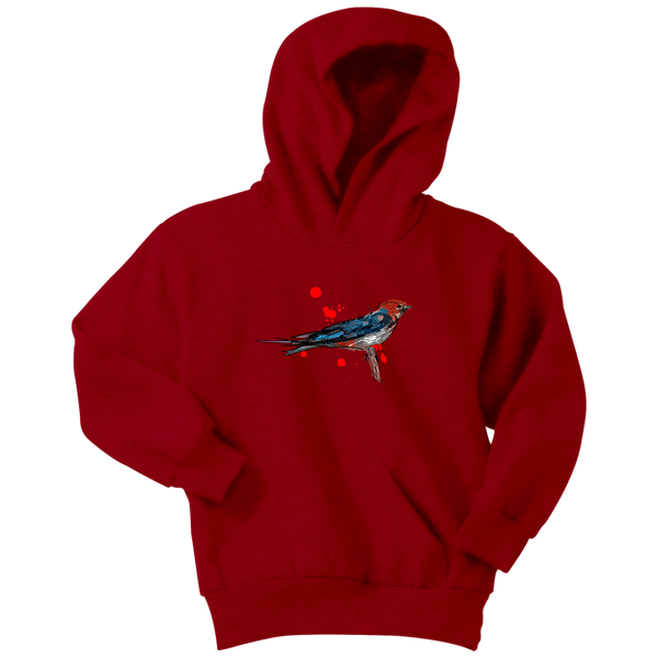 Lesser Striped Swallow Youth Hoodie