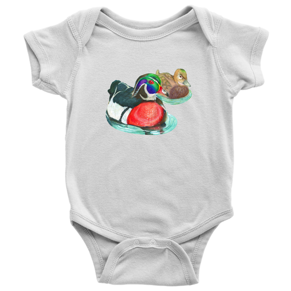 Wood Duck Baby Bodysuit
