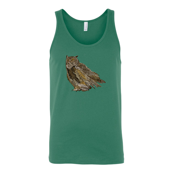 Great Horned Owl Unisex Tank