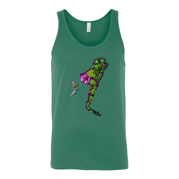 Hummingbird Canvas Unisex Tank