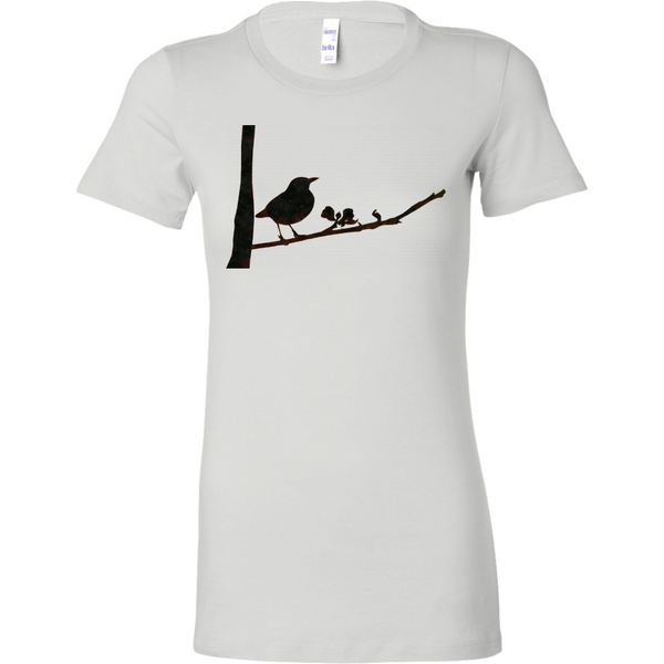 Black Bird Bella Womens Shirt