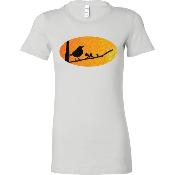 Black Bird Bella Womens Shirt