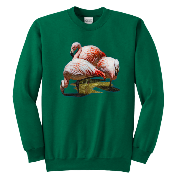 Flamingo Youth Crewneck Sweatshirt