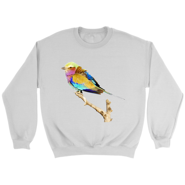 Lilac-breasted Roller Crewneck Sweatshirt