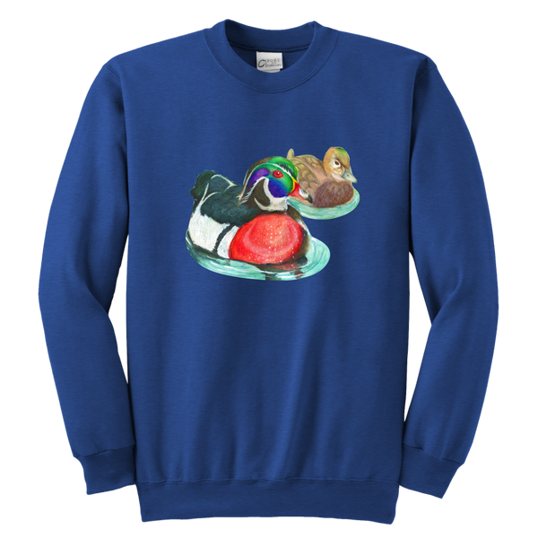 Wood Duck Youth Crewneck Sweatshirt