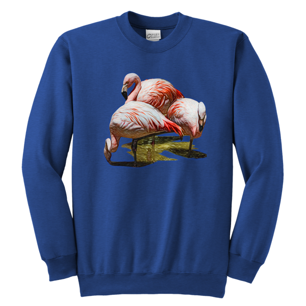 Flamingo Youth Crewneck Sweatshirt