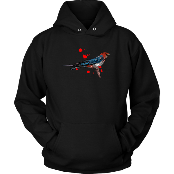 Lesser Striped Swallow Unisex Hoodie