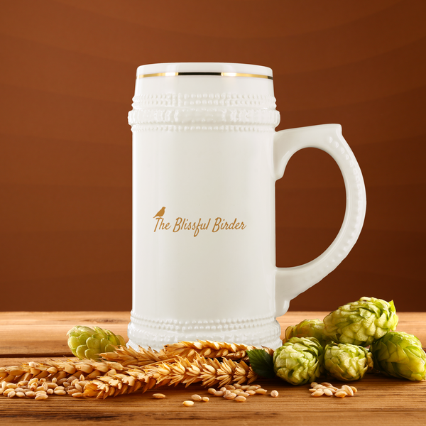 The Blissful Birder Beer Stein