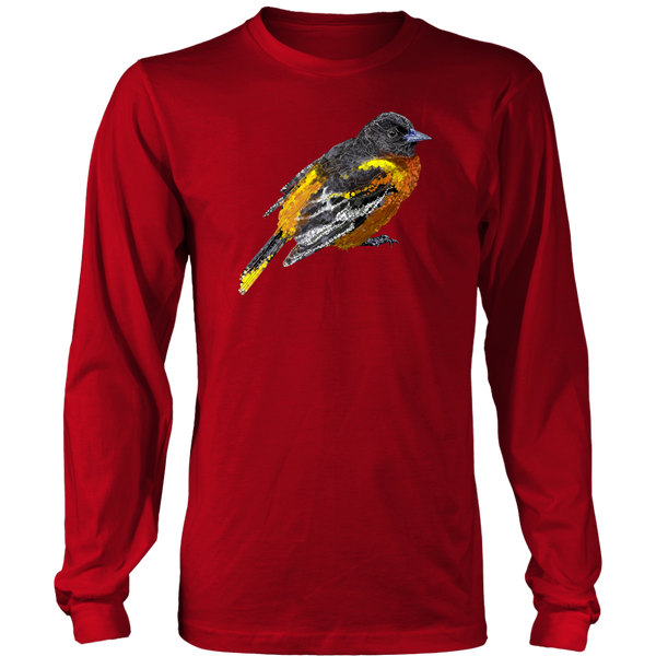 Baltimore Oriole Long Sleeve Shirt