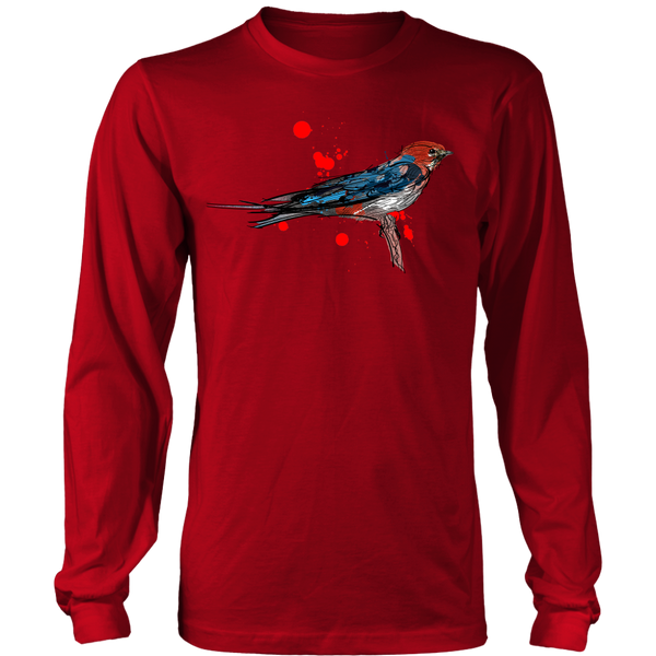 Lesser Striped Swallow Long Sleeve Shirt