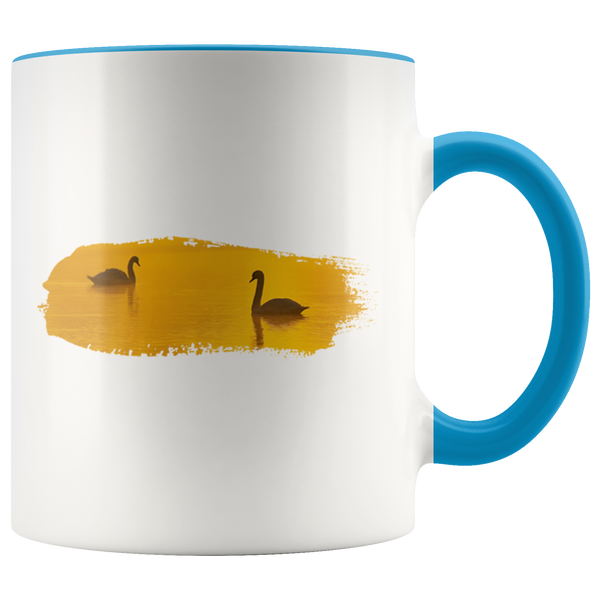 Swan Accent Mug
