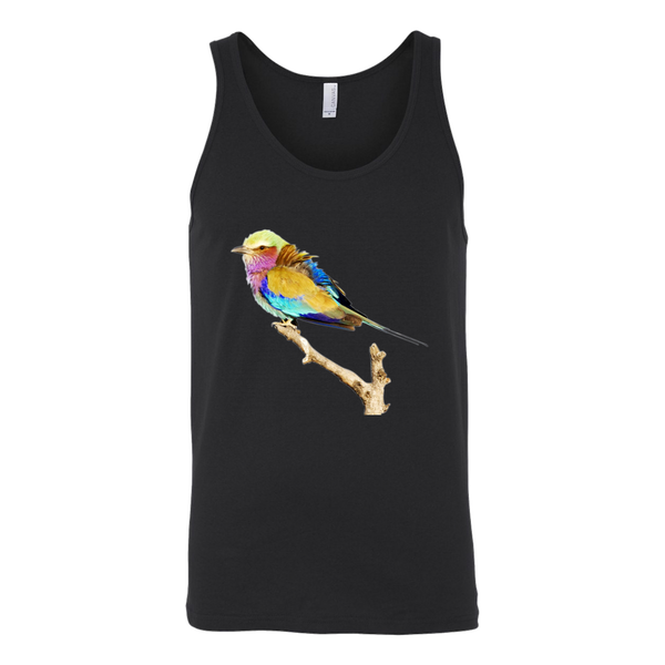 Lilac-breasted Roller Canvas Unisex Tank