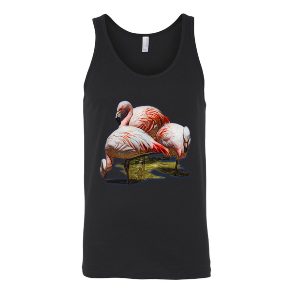 Flamingo Canvas Unisex Tank