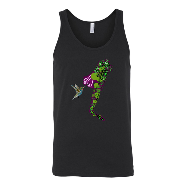 Hummingbird Canvas Unisex Tank