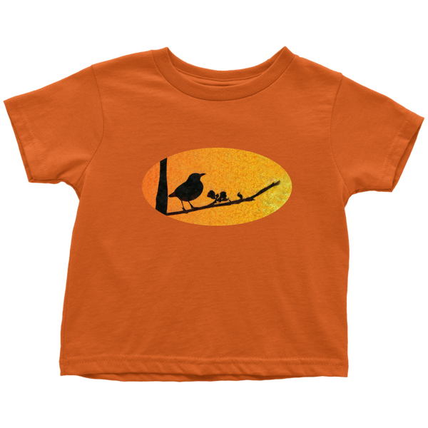 Black Bird Toddler T-Shirt