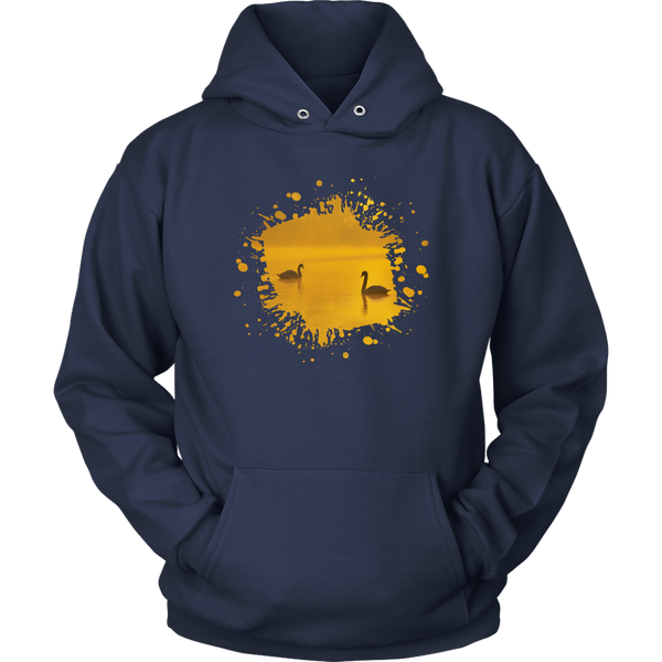 Swan Unisex Hoodie