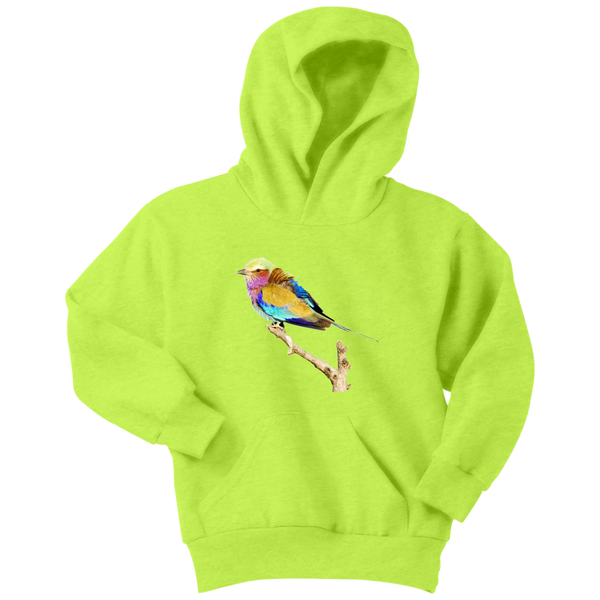 Lilac-breasted Roller Youth Hoodie