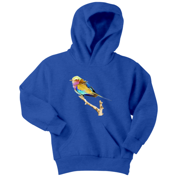 Lilac-breasted Roller Youth Hoodie