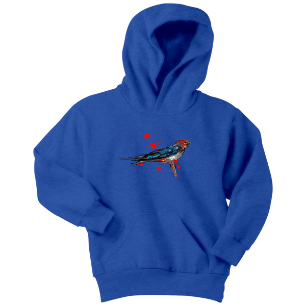 Lesser Striped Swallow Youth Hoodie