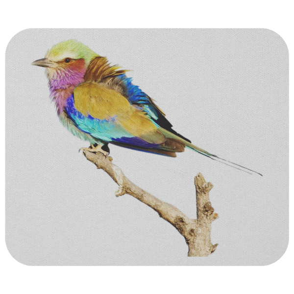 Lilac-breasted Roller Mousepad