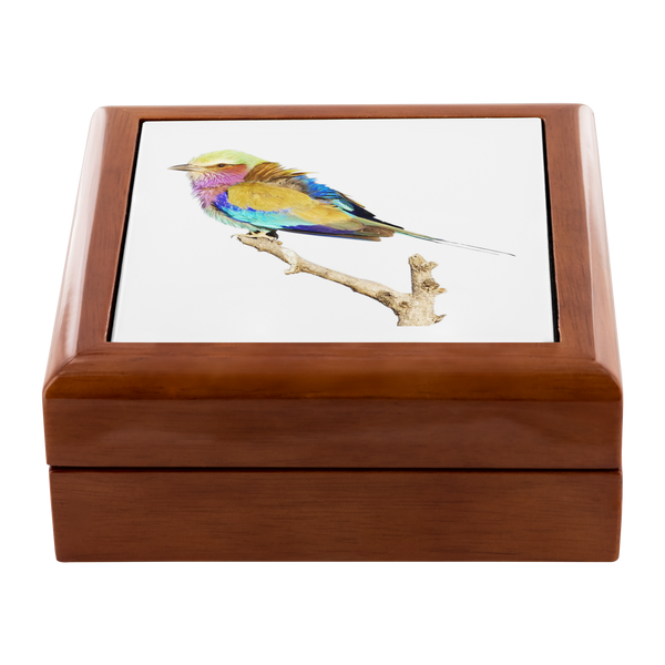 Lilac-breasted Roller Jewelry Box