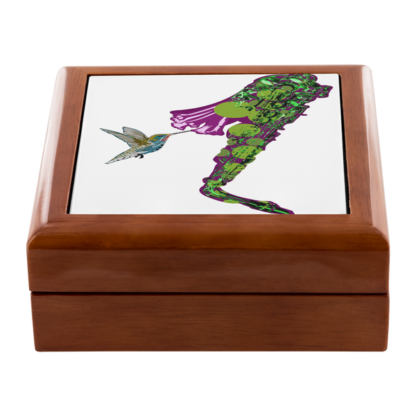 Hummingbird Jewelry Box
