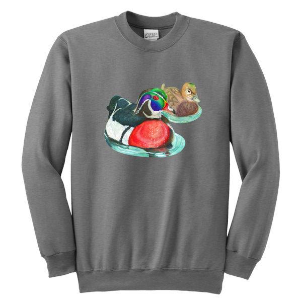 Wood Duck Youth Crewneck Sweatshirt