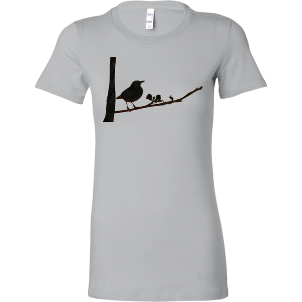 Black Bird Bella Womens Shirt