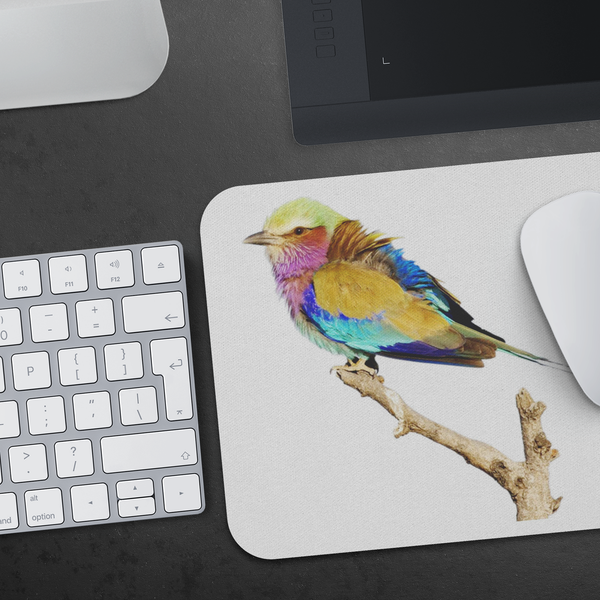 Lilac-breasted Roller Mousepad
