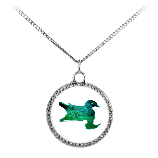 Duck Necklace Deco Coin