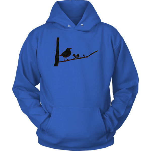Black Bird Unisex Hoodie