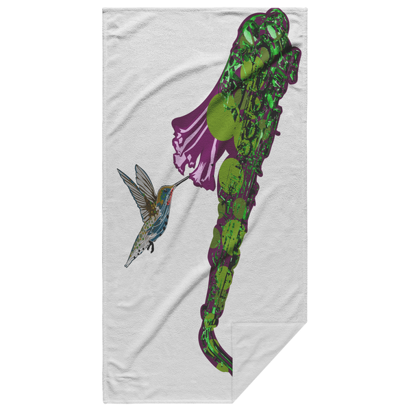 Hummingbird Beach Towel