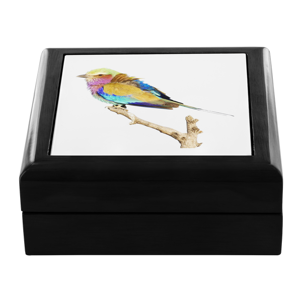 Lilac-breasted Roller Jewelry Box