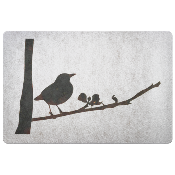 Black Bird Doormat