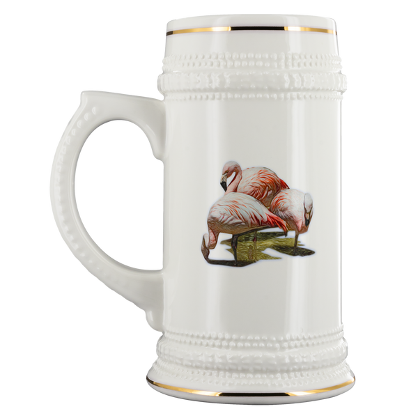 Flamingo Beer Stein