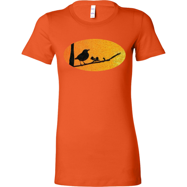 Black Bird Bella Womens Shirt