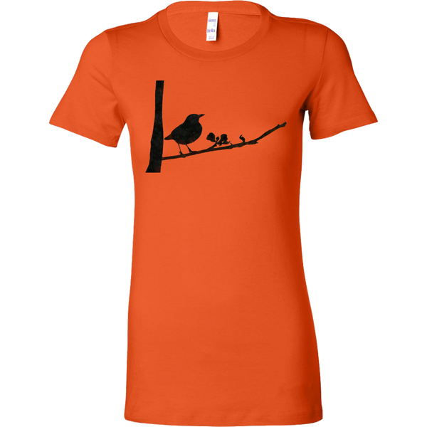 Black Bird Bella Womens Shirt