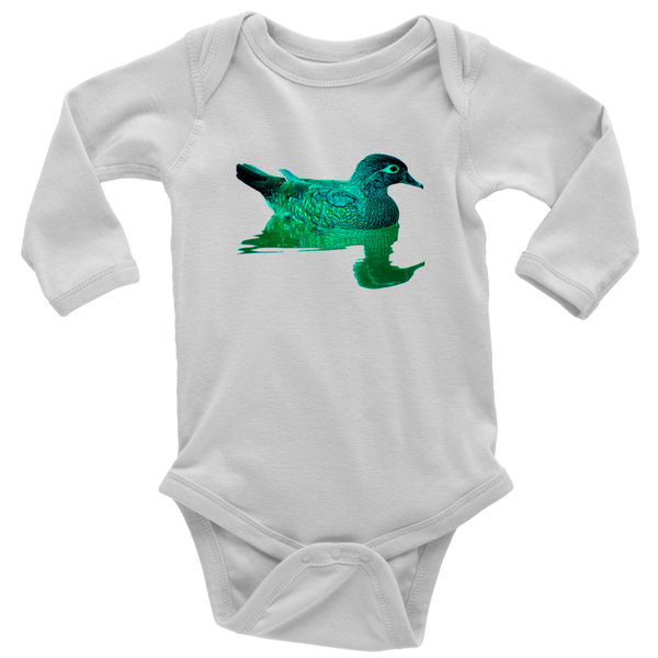 Duck Long Sleeve Baby Bodysuit